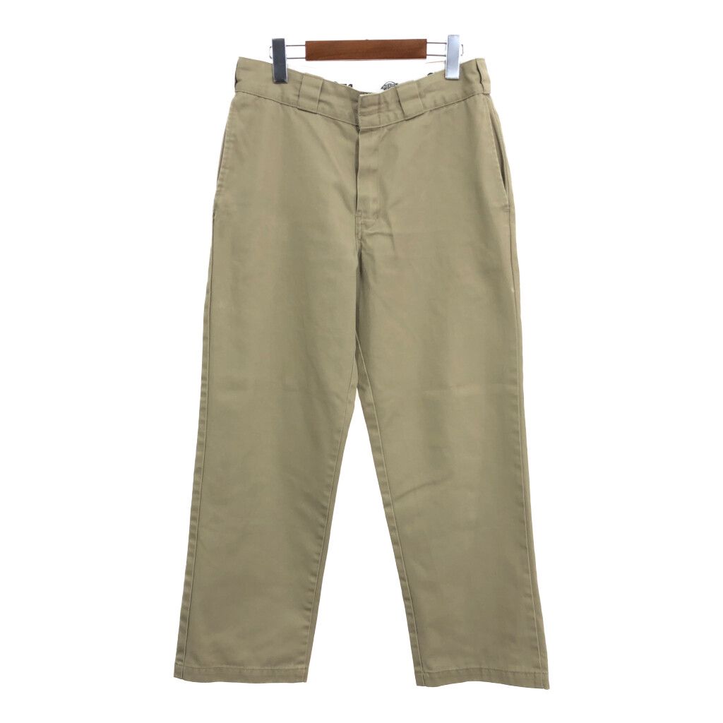 Dickies ディッキーズ 874 ワークパンツ ベージュ (メンズ W32 L30) 中古 古着 R4099