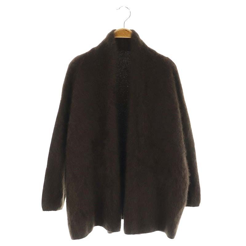 ノーブル NOBLE ラクーンニットオーバーカーディガン ファーニット