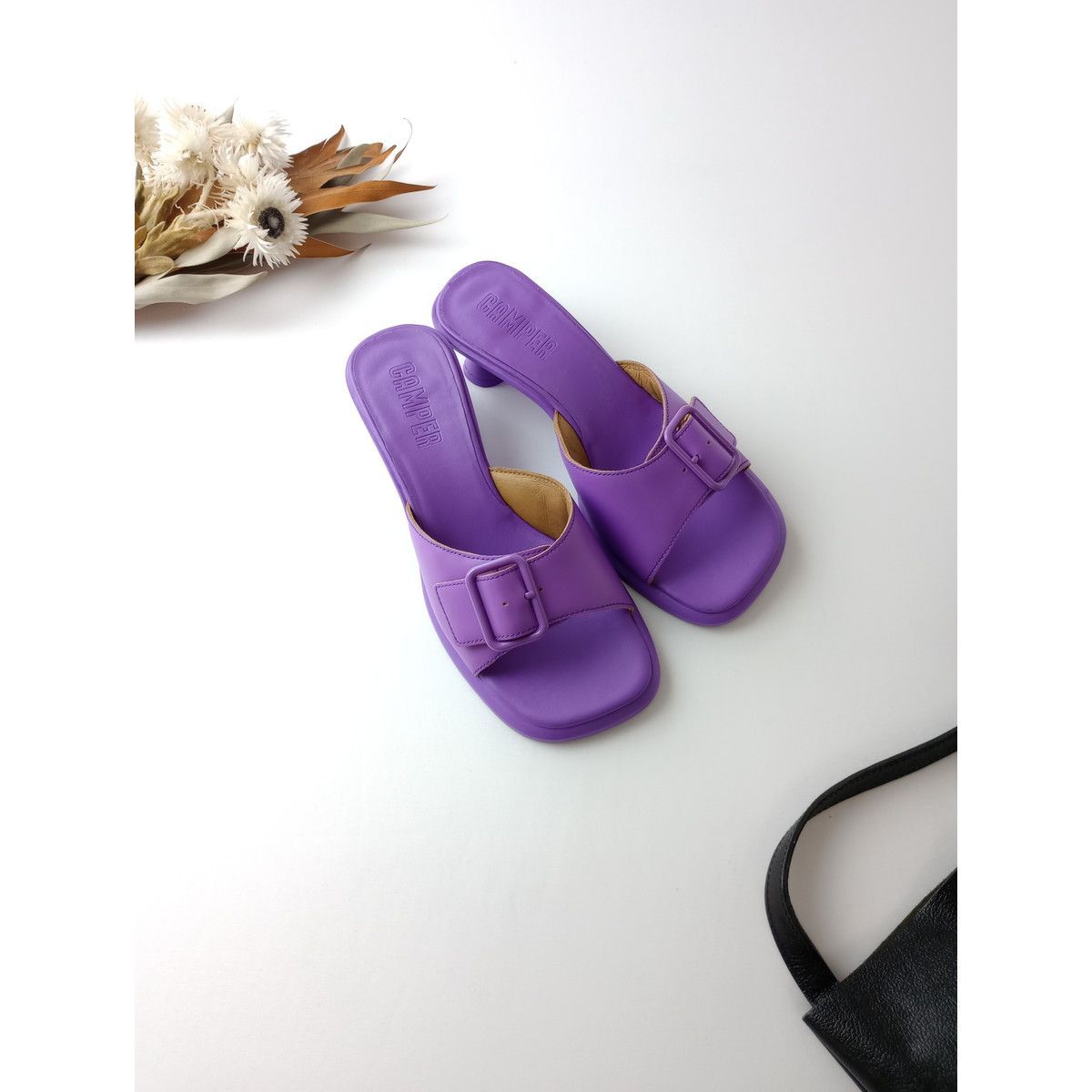 定価22000円 CAMPER カンペール DINA ディナ パープル サンダル