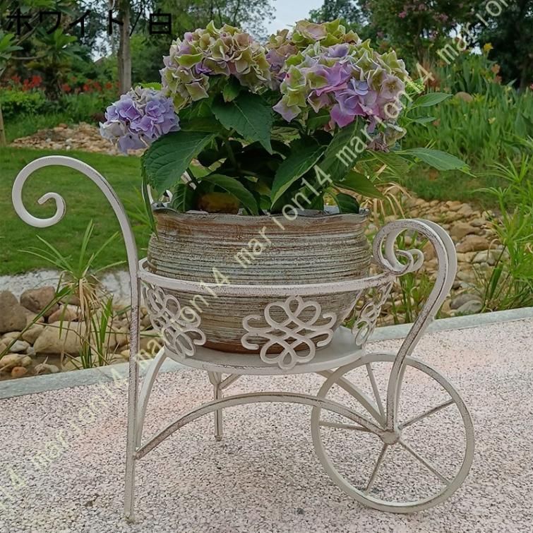 アンティーク風　アイアン ガーデン プランター　スタンド  花台　観葉植物 楽天市場】Wisfor フラワースタンド フラワーラック アイアン