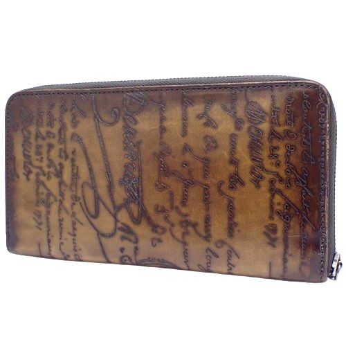 Berluti ベルルッティ カリグラフィ ラウンドファスナー長財布 メンズ 黒 楽天市場】ベルルッティ 長財布 Berluti ラウンドファスナー