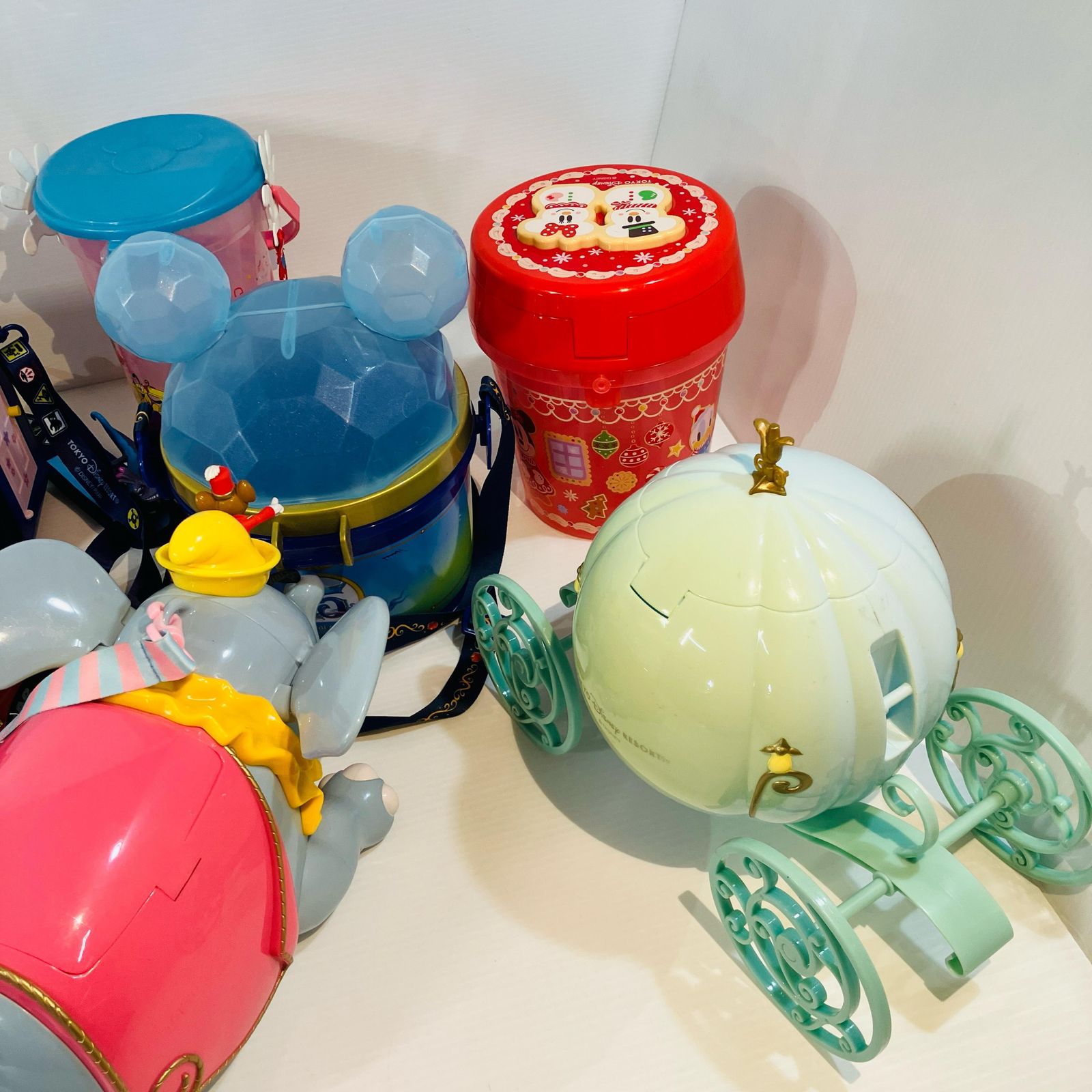 ディズニー　ポップコーンバスケット　5点　まとめ売り ディズニーポップコーンバケット 5点セット
