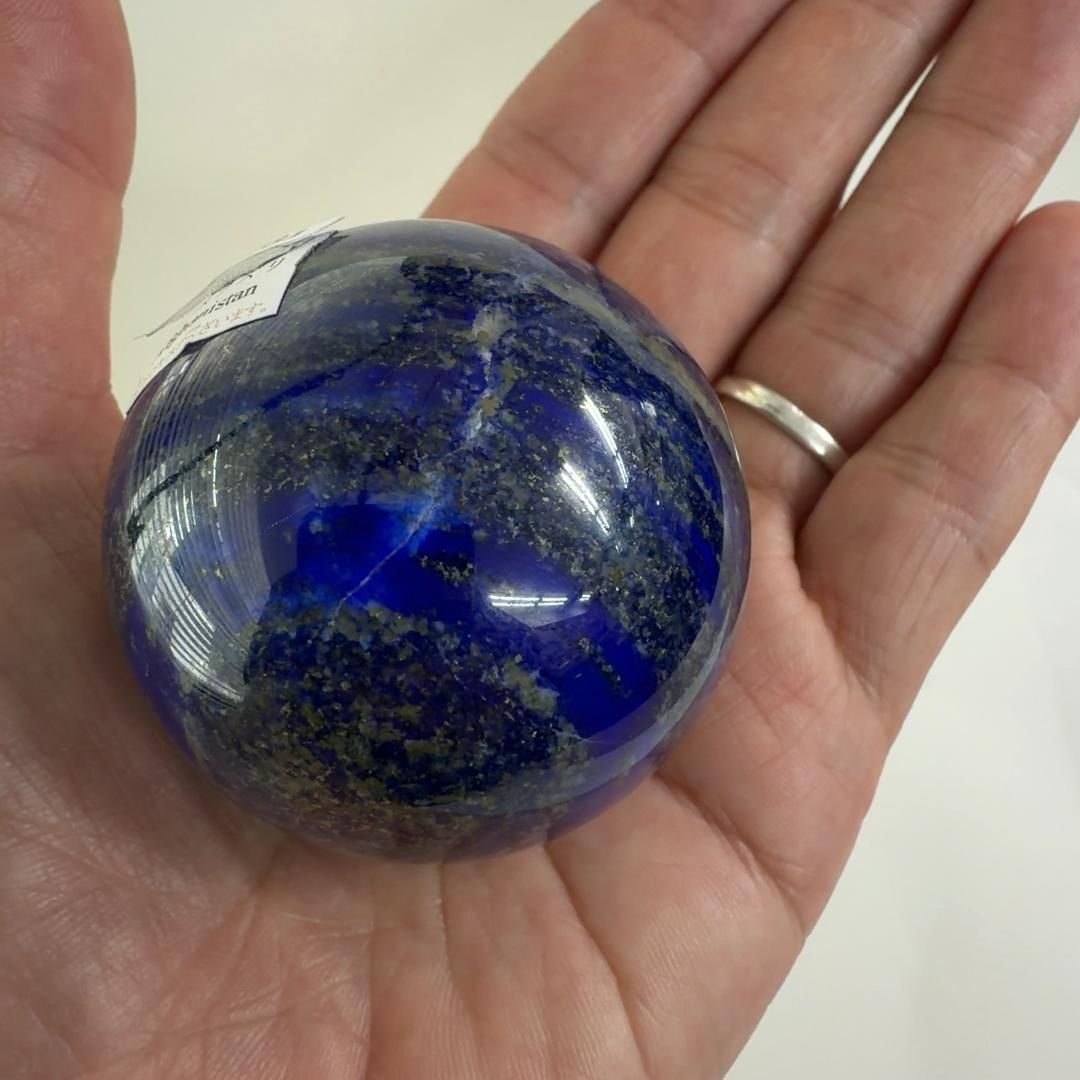 E31731 ラピスラズリ 球 ラピスラズリ球 スフィア 黄鉄鉱 パイライト アラビアの夜空 天然石 パワーストーン NEXPOTALLINN_EU
