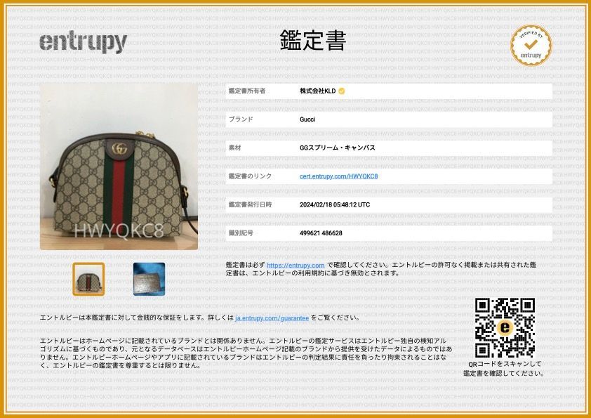 GUCCI / グッチ | 499621 オフディア GGスプリーム シェリーライン ショルダーバッグ | ブラウン | レディース - メルカリ