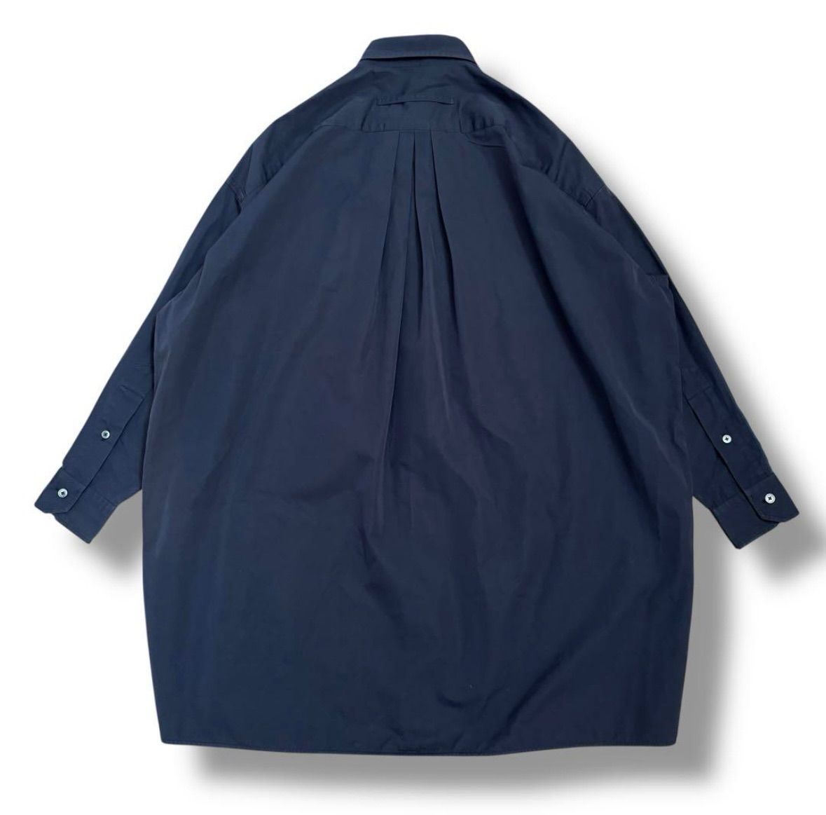 TICCA ラウンドサイドボタンオーバーシャツ