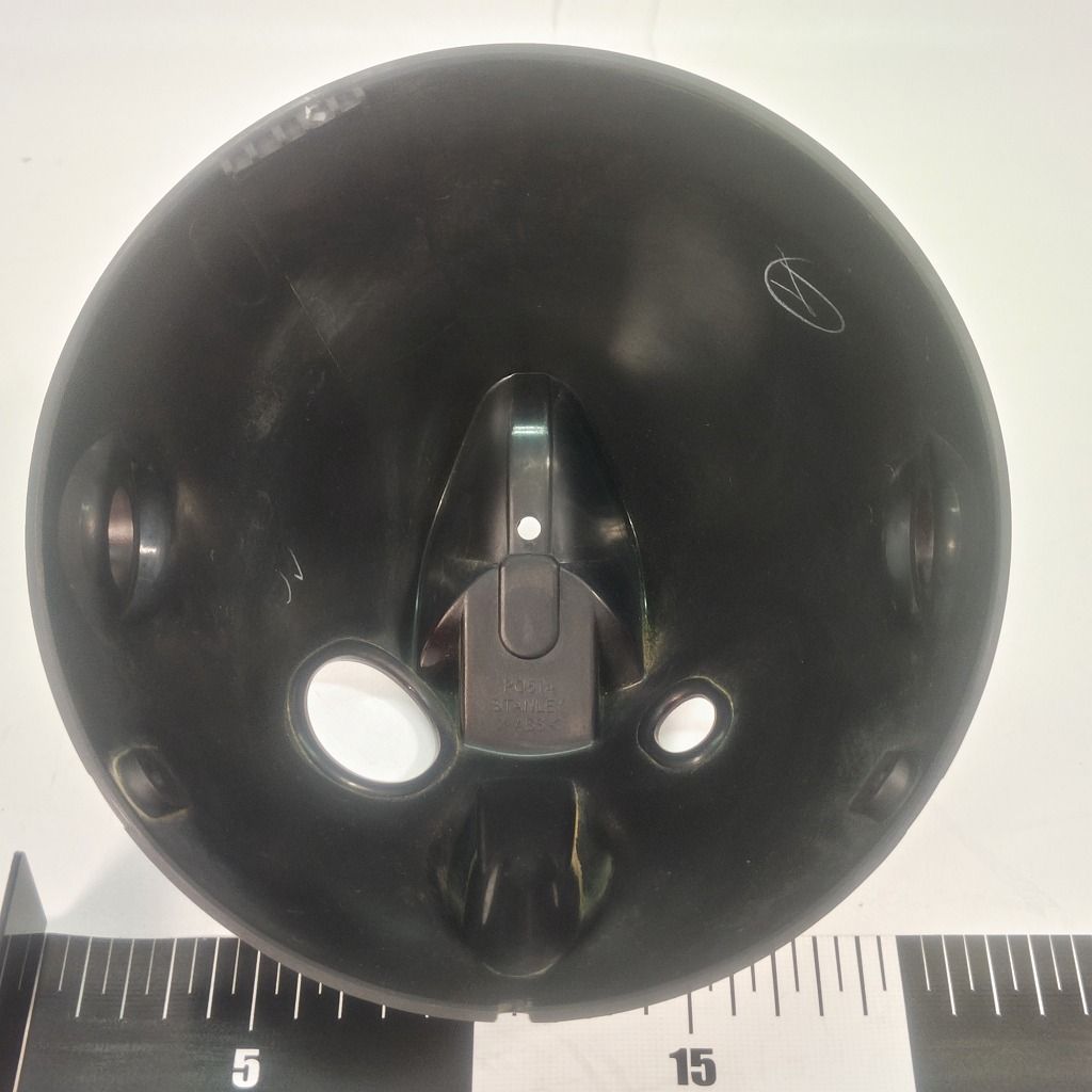 カワサキ エスト BJ250A 2008 サイドカバー左右 ヘッドライトカバー ボルドー 赤 割れ無し BRIGHTFACE_UK