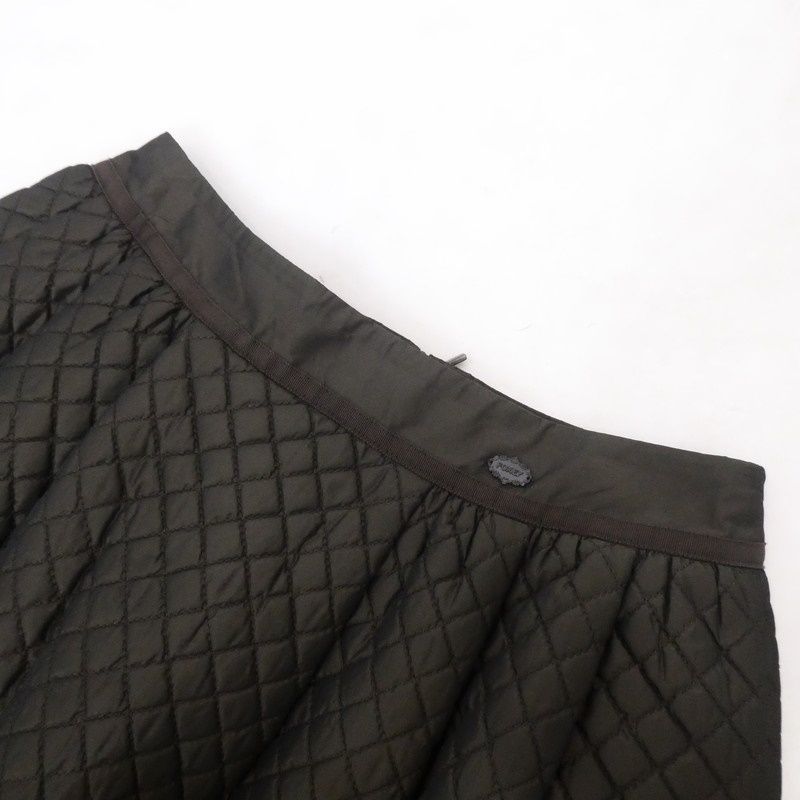 FOXEY カンパニュラキルティングスカートBLACK 40