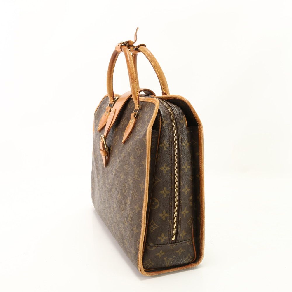 ルイヴィトンモノグラムリヴォリM53380 レザービジネスバックA4