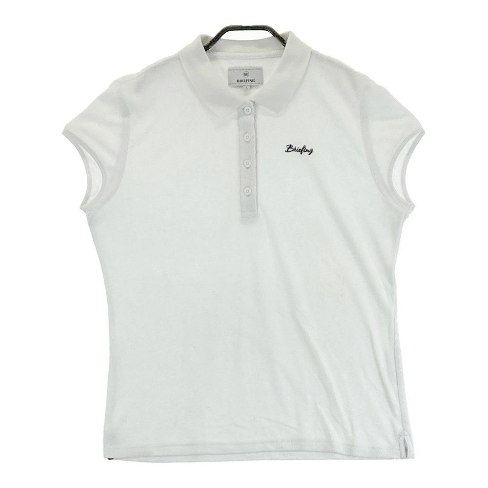 サイズ：L BRIEFING GOLF ブリーフィング 半袖ポロシャツ パイル
