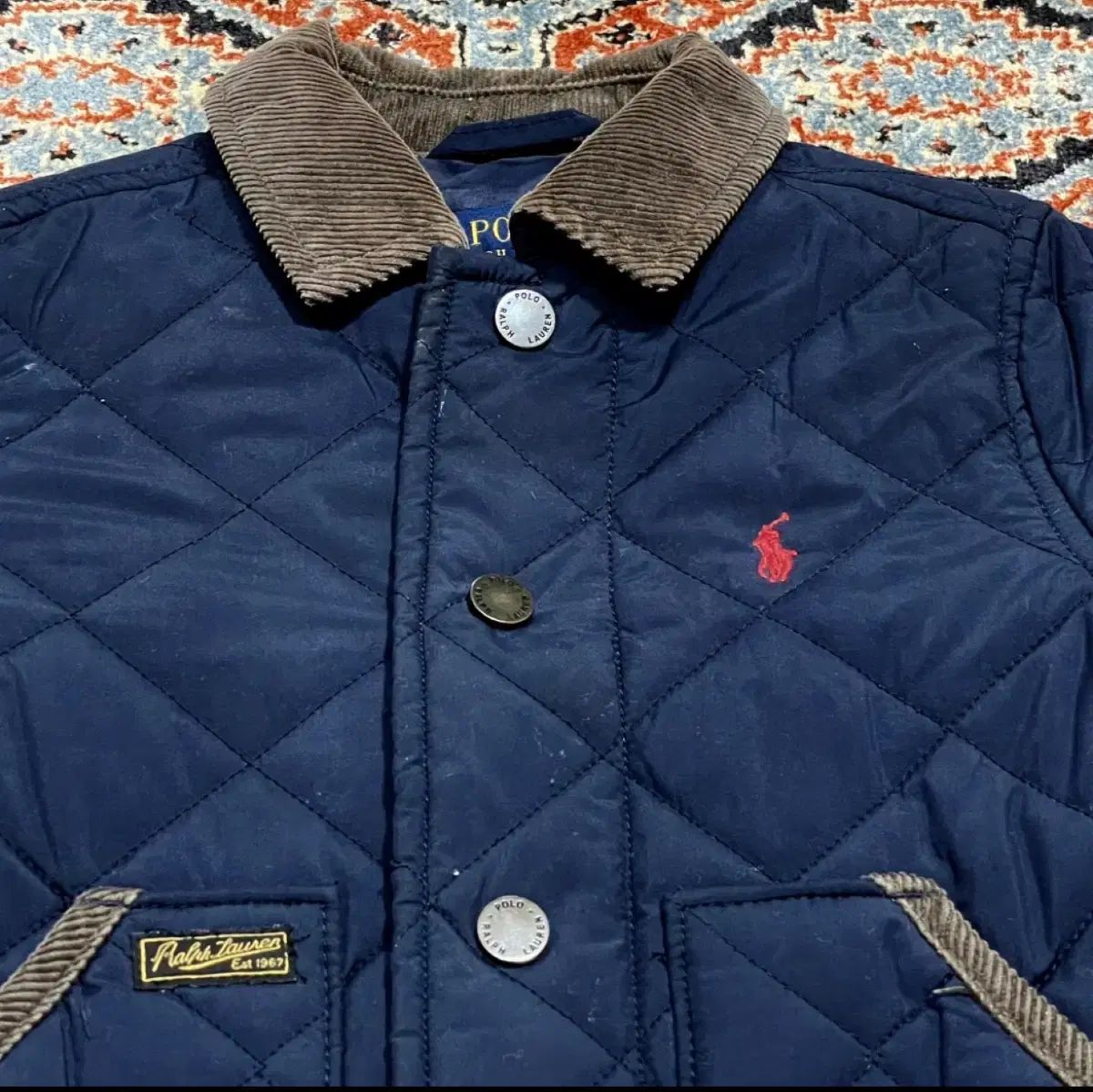 POLO RALPH LAUREN(ポロラルフローレン) ネイビー キルティング