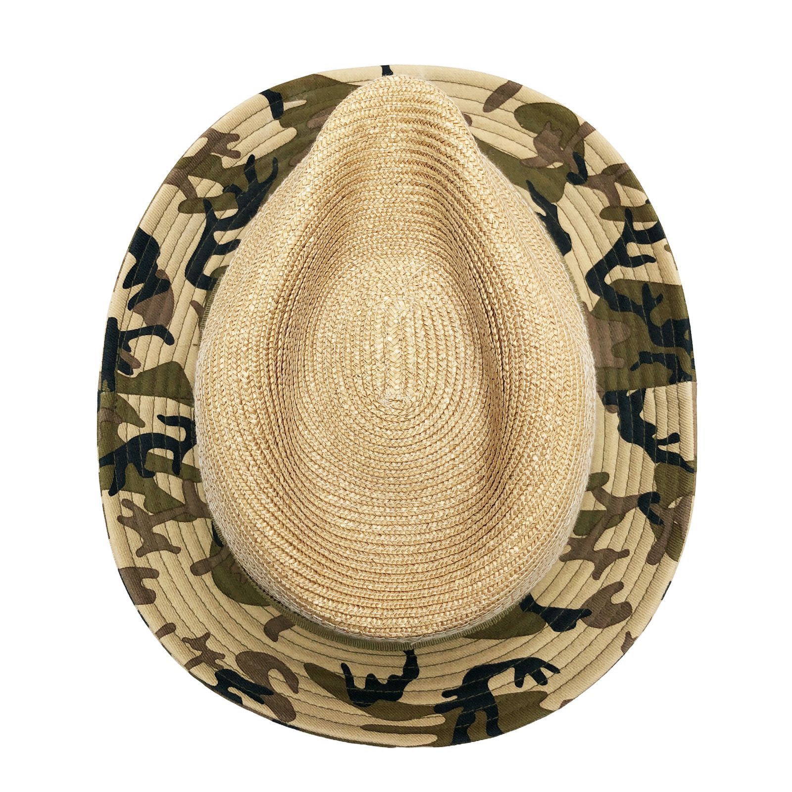 lucien pellat-finet ルシアンペラフィネ Skullstuds Camouflage Straw 