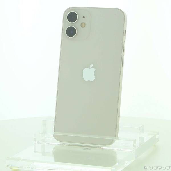 〔中古品〕 iPhone12 mini 64GB ホワイト MGA63J／A SIMフリー【344】