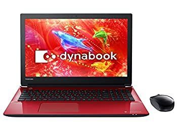 【中古-非常に良い】 東芝 15.6型 ノートパソコン dynabook T45 D モデナレッド PT45DRP-SJ