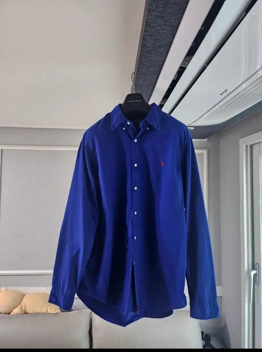 ポロ Ralph Lauren ラルフローレン オックスフォード シャツ クラシックフィット L