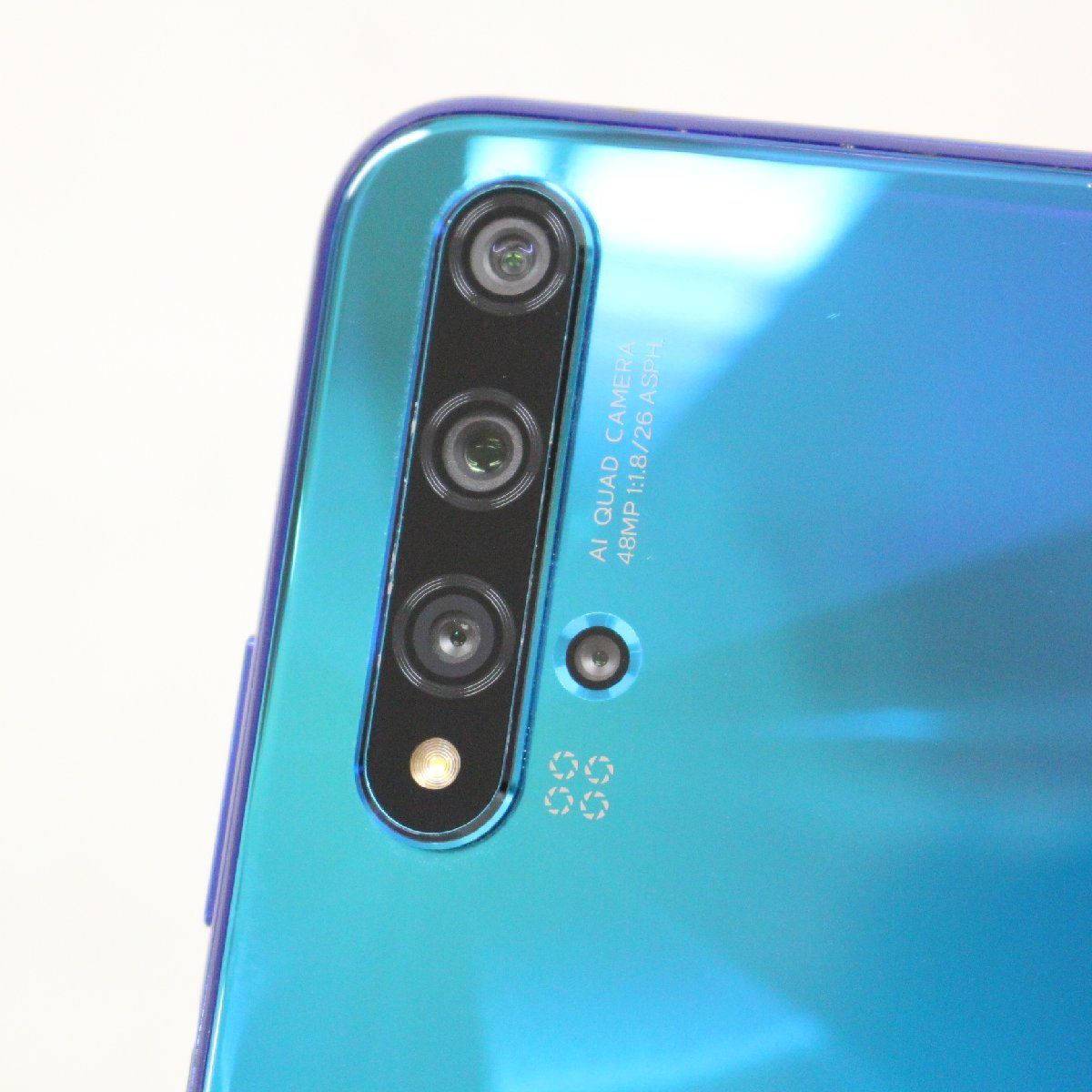 S101)HUAWEI nova 5T 128GB RAM8GB YAL-L21 SIMフリー クラッシュブルー スマホ ファーウェイ