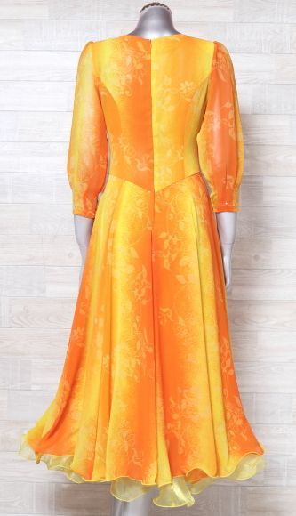 社交ダンス ドレス11号【L】 ☆送料無料☆11号（L)☆ダンス用グラデ