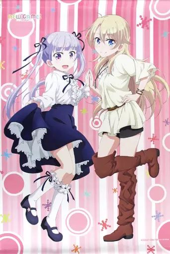 中古】タペストリー 涼風青葉＆八神コウ B2タペストリー 「NEW