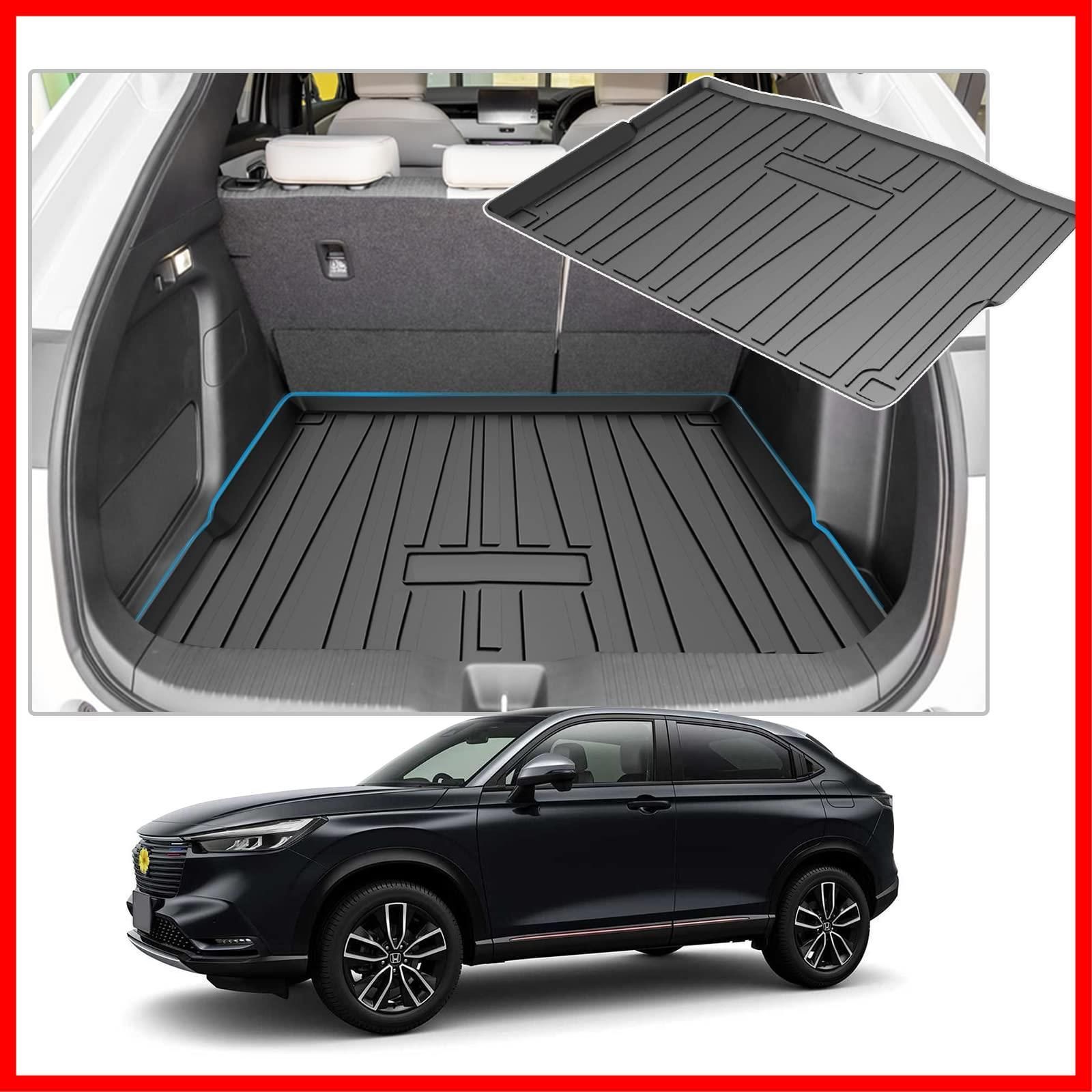 最短発送 自動車 フロアマット 荷室 トランクマット カーゴマット 荷台マット ラゲッジトレイ 2021.4～ 防水 e HEV 3Dラゲッジマット RV3|6 TPO材質 Vezel RV6 耐摩擦 RV5 耐汚れ RV4 RV3 耐候性 ラゲッジマッ