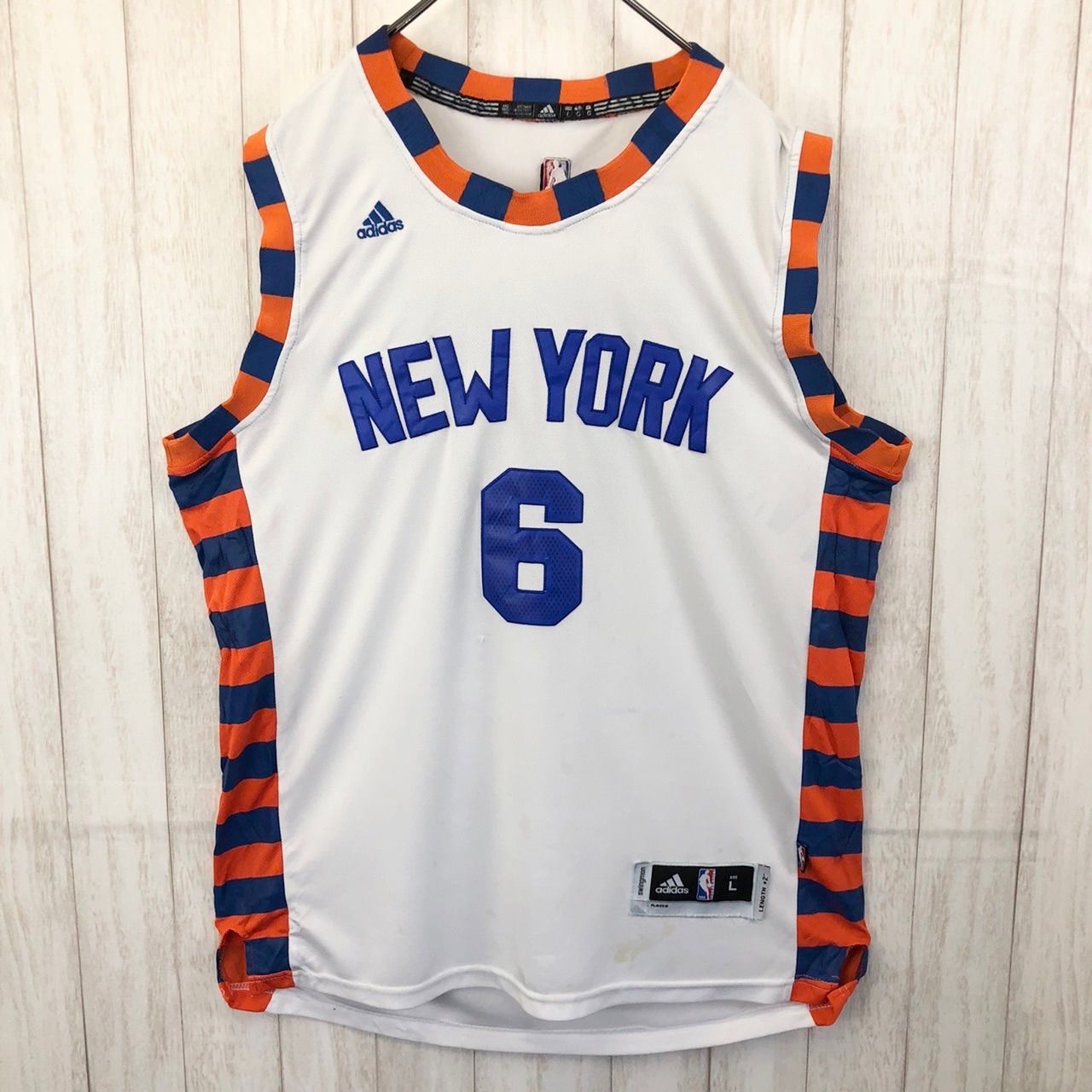 4個まで郵便OK adidas NBA ユニフォーム NEWYORK KNICKS タンクトップ