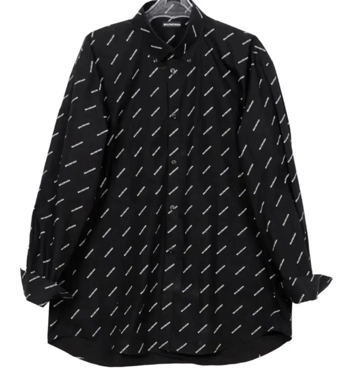 BALENCIAGA(バレンシアガ) 534333 オール・オーバー ロゴ シャツ
