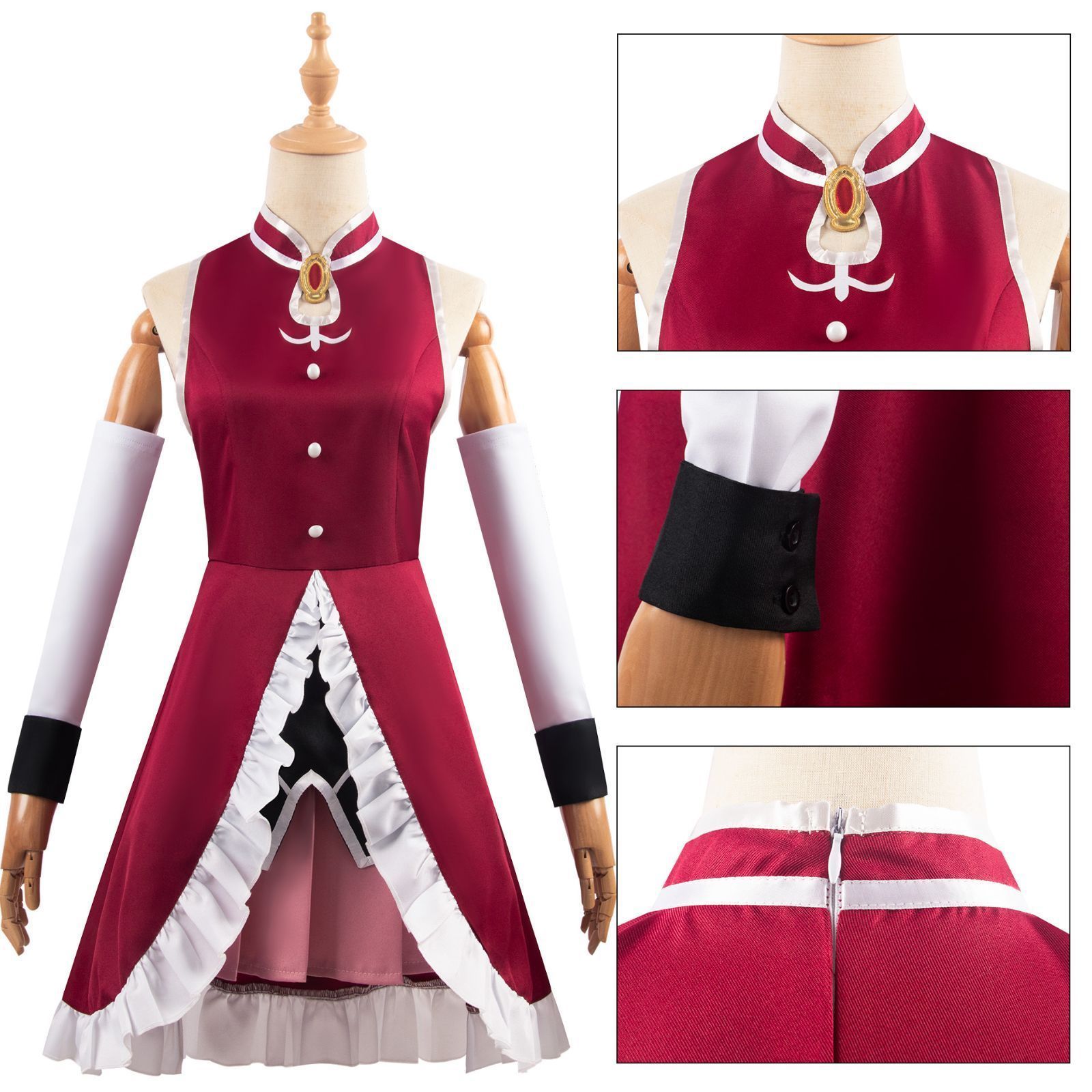 【即納フルセット】 魔法少女まどかマギカ 佐倉杏子 コスプレ 衣装 まどマギ Niknock 魔法少女まどか☆マギカ 佐倉杏子 コスプレ衣装