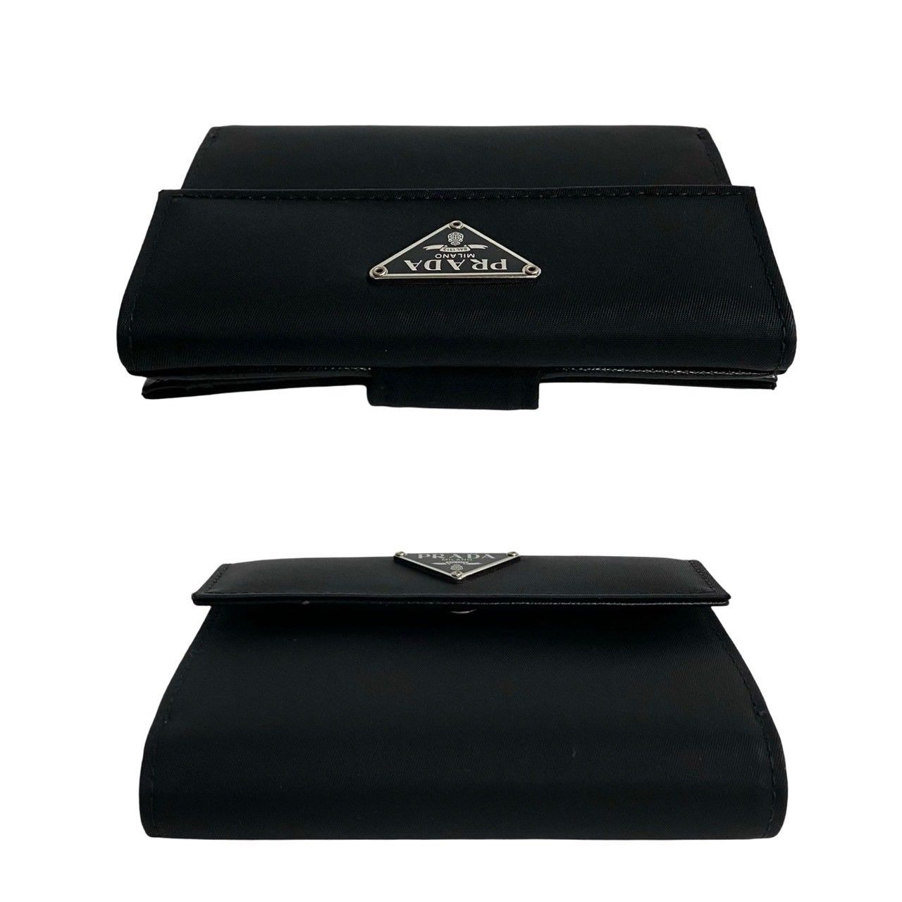 未使用保管品 箱付 PRADA プラダ 三角ロゴ ナイロン