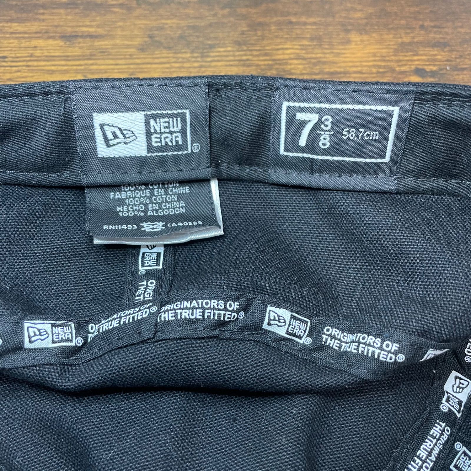 I-77 ニューエラ XLARGE エクストララージ ロゴ 刺繡 ワークキャップ