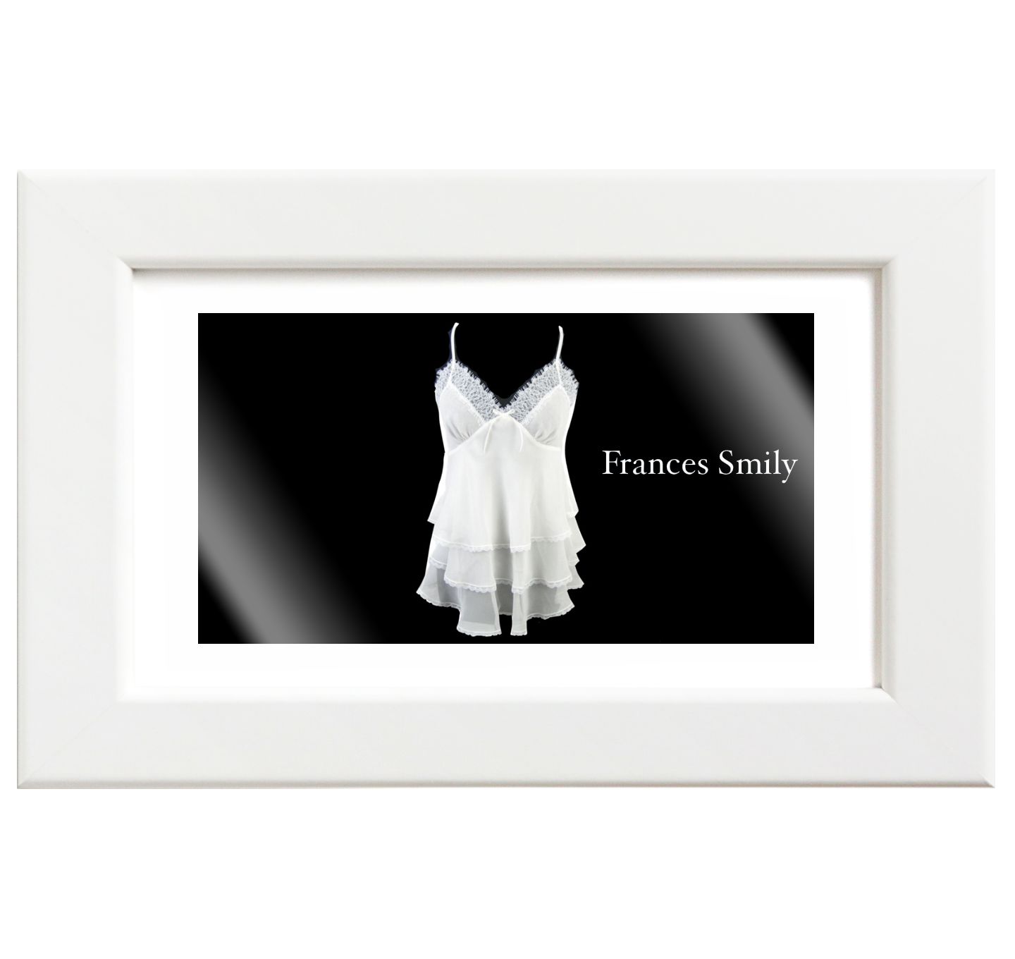Frances Smily／フランセス・スマイリー　シルクキャミソール／ブラック Frances Smily／フランセス・スマイリー シルクキャミソール