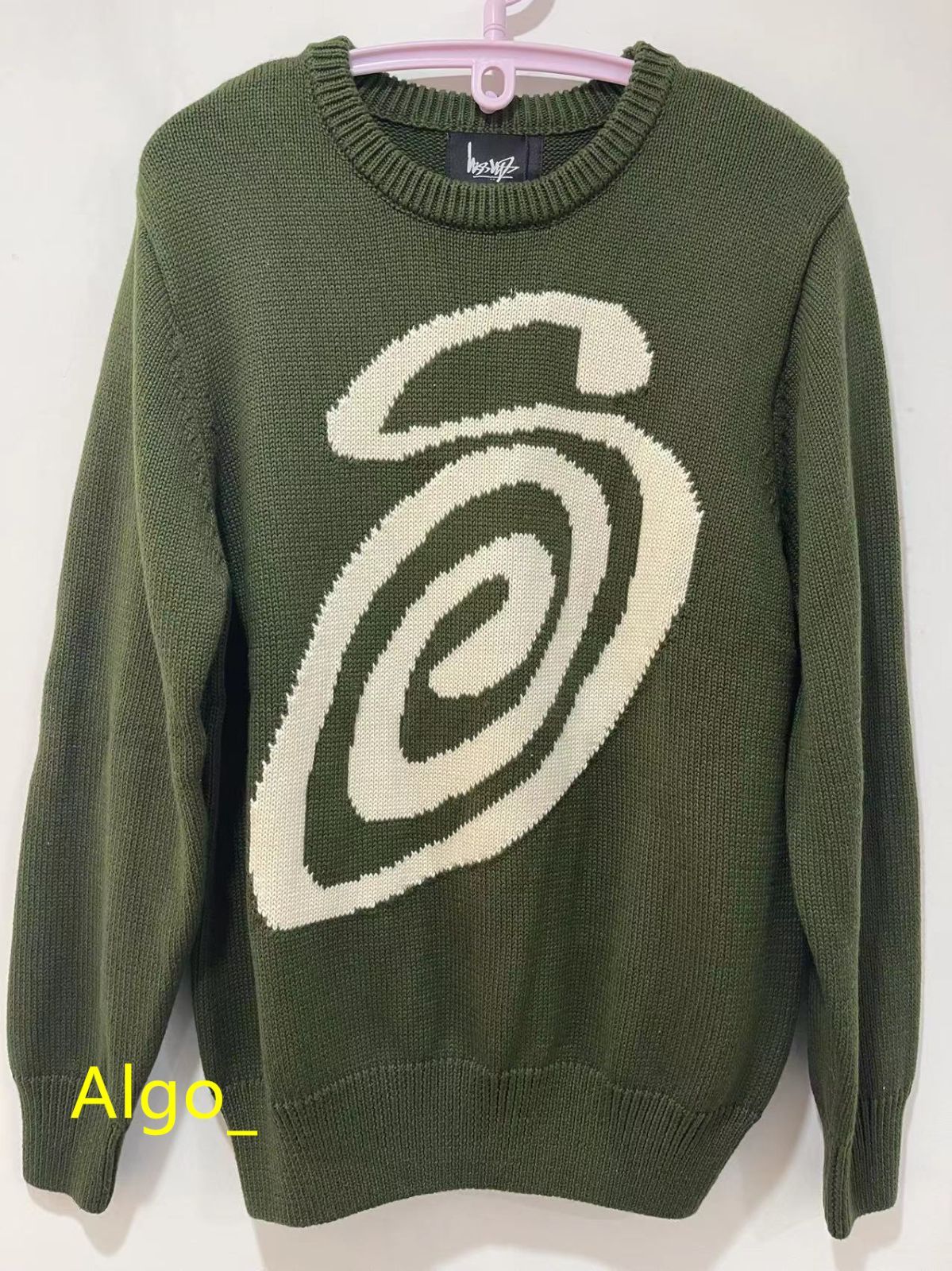 新品 STUSSY CURLY SWEATER ニットセーター Sサイズ - メルカリ