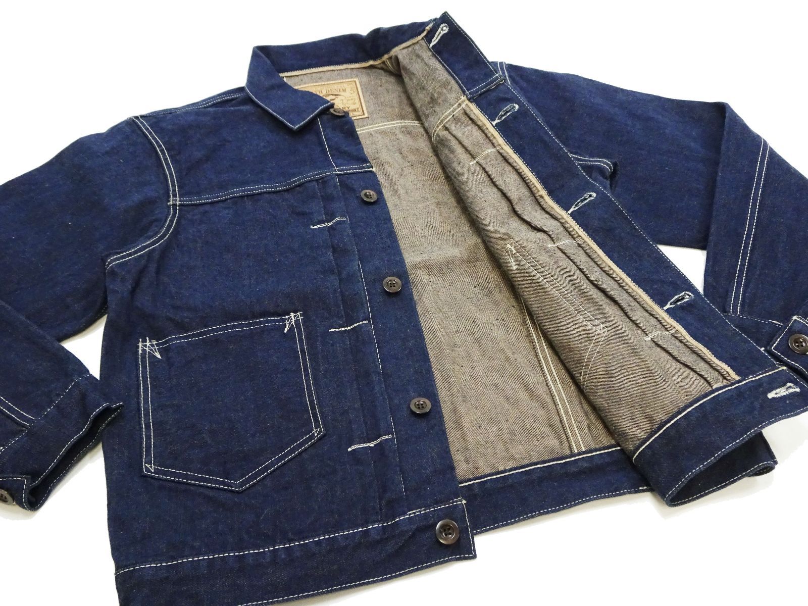 新品未使用 ダルチザン 45th アースデニムジャケット 40 SP-114 新品未使用 ダルチザン 45th アースデニムジャケット 40 SP-114