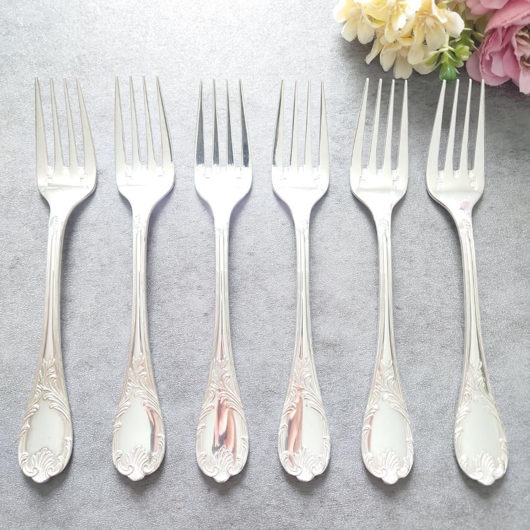 クリストフル マルリー サラダフォーク 6点