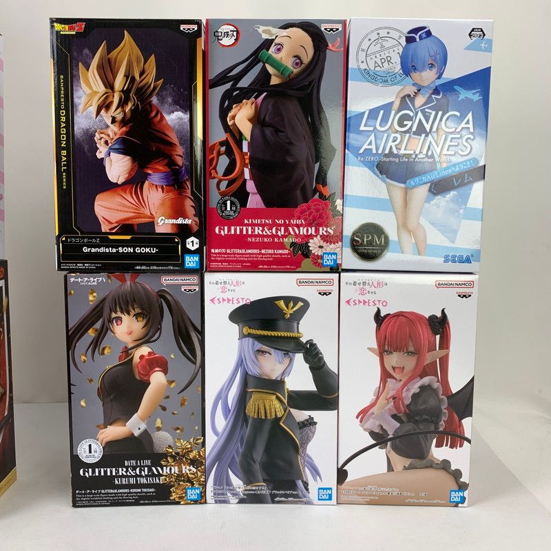 中古品】 ジャンル混合プライズフィギュアまとめ