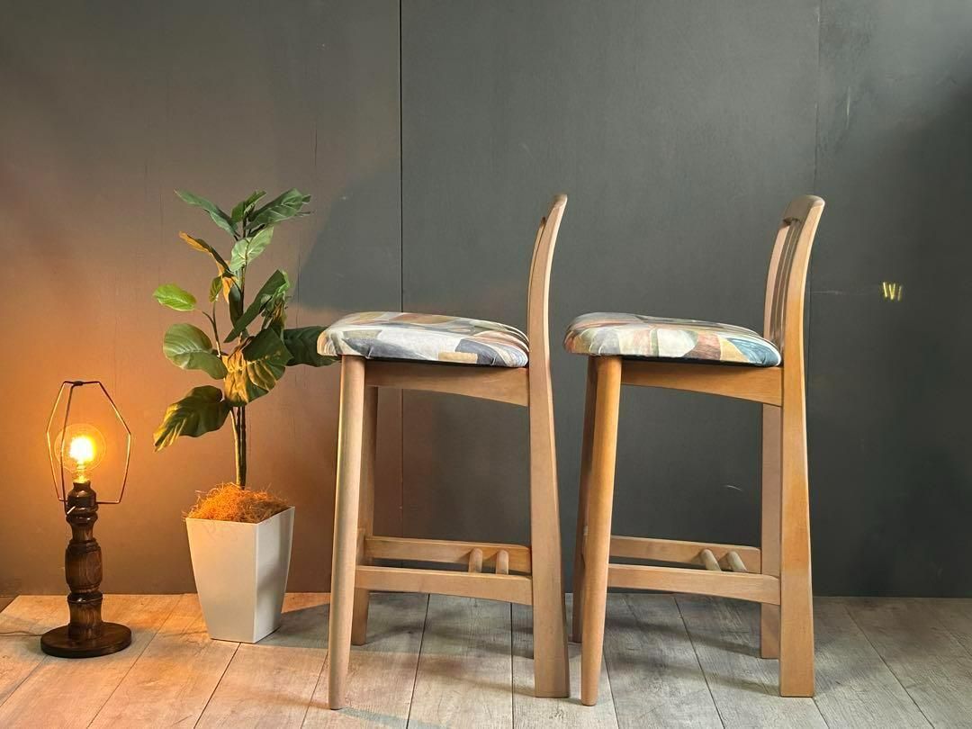 mikimoku ミキモク カウンターチェア オールド家具 ヴィンテージ K