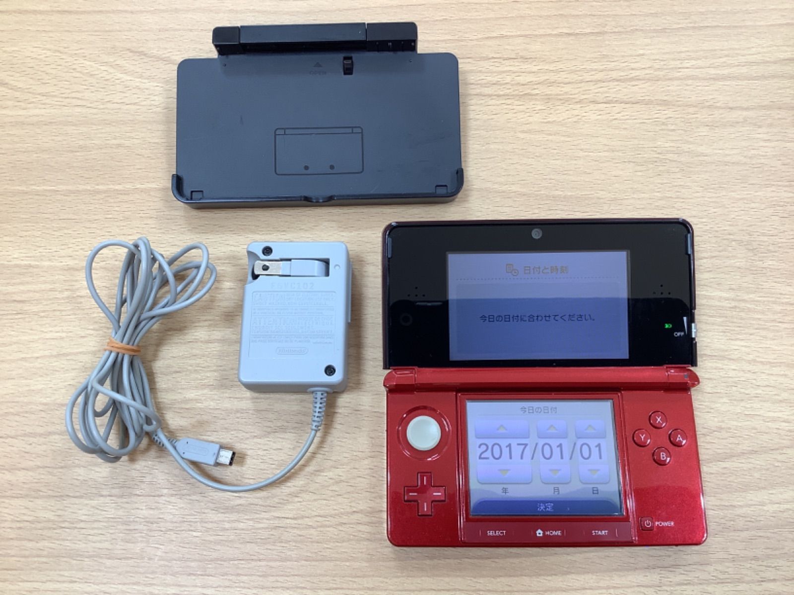 D1449 ニンテンドー3DS 本体 CTR-001 - メルカリ