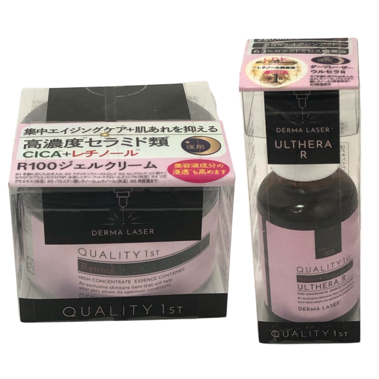 新品】ダーマL Rジェル 50g ,ウルセラR 30ml 2種類セット SGAW10