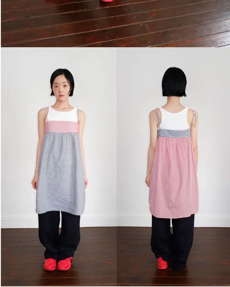 チュチュストライプ ワンピース