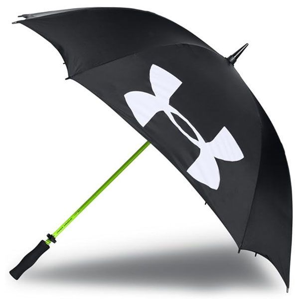 アンダーアーマー 雨傘 UAゴルフ シングルキャノピー アンブレラ 1279919 傘 UNDER ARMOUR スポーツ ゴルフ 応援 観戦 アウトドア レジャー ブラック