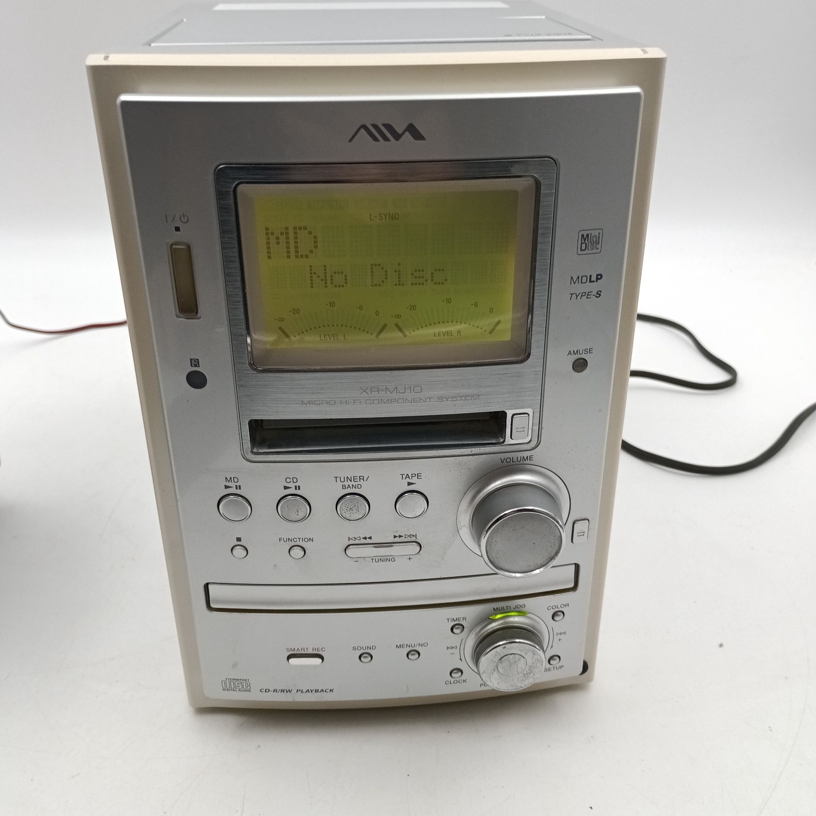 ジャンク品 AIWA コンポセット Yahoo!オークション - M1L1 ジャンク品 ミニコンポ CDS-555