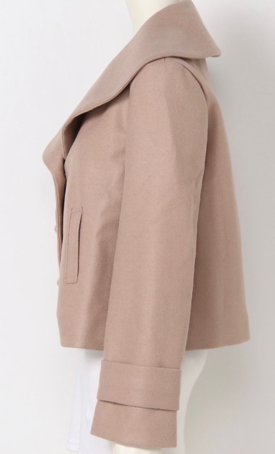 メルカリshops Titty Co ティティー アンド コー ショール カラー コート フリー