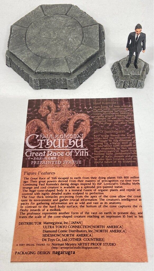 GECCO PREPAINTED STATUE PAUL KOMODA GREAT RACE OF YITH