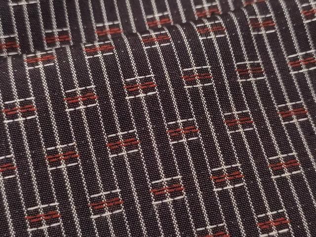 平和屋着物○男性 紬 吉祥文 キングサイズ 正絹 逸品 CAAS8414vf