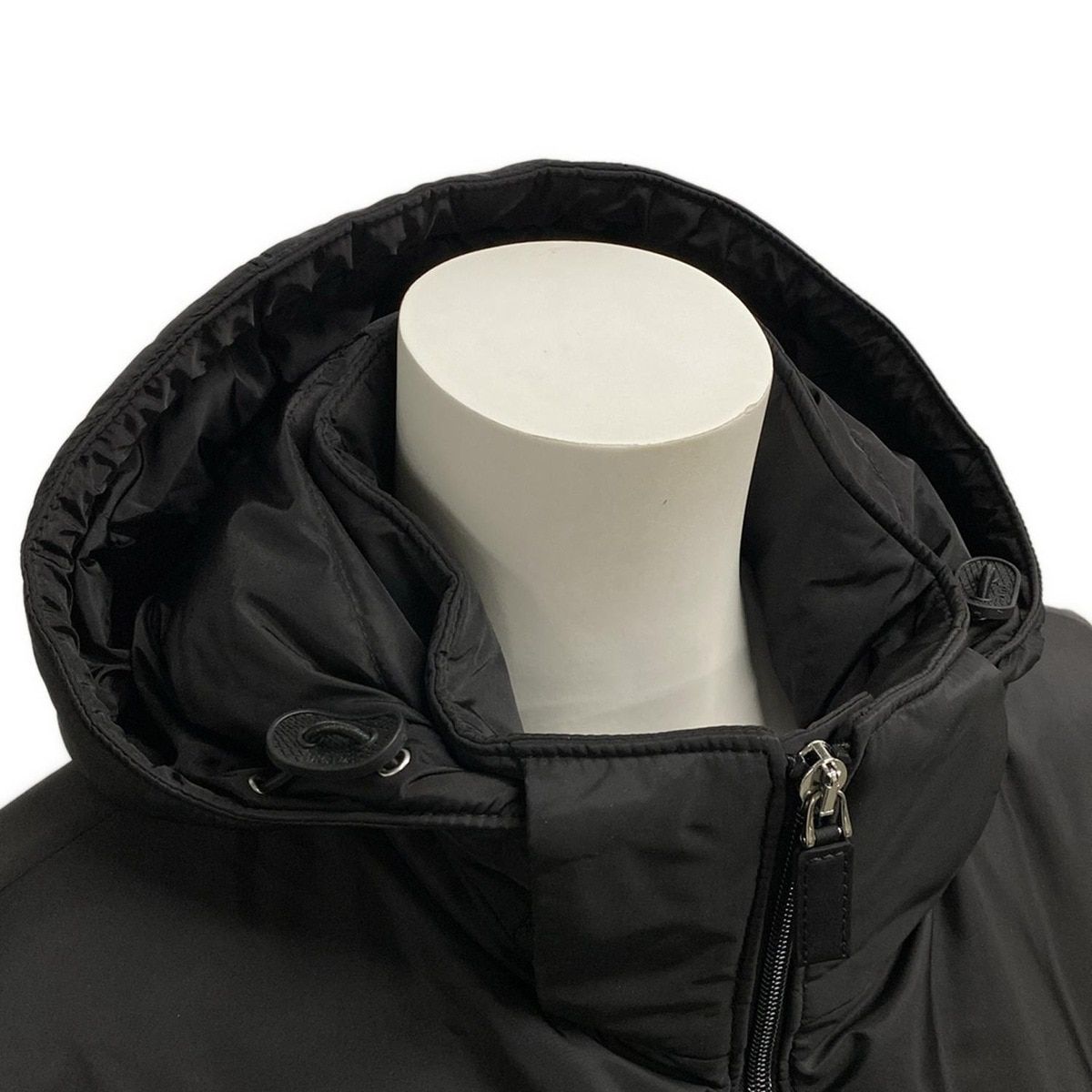 PRADA プラダ ダウンジャケット サイズ44 S メンズ Re-Nylon パファージャケット SGN955 黒 長袖 冬 ダウン KANDAIZUMI_COM
