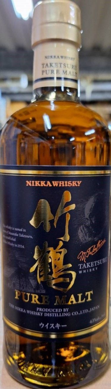 終売品】ニッカウヰスキー竹鶴黒ラベル700ml 終売品•未開封