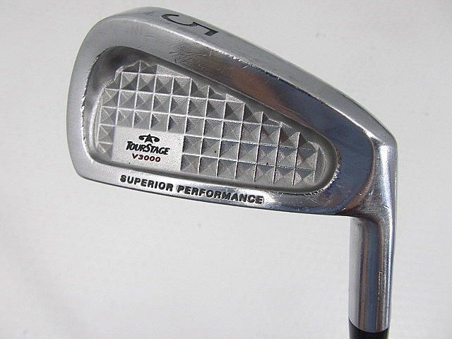 お買い得品！【中古ゴルフクラブ】(10本セット)ブリヂストン ツアーステージ V-3000 アイアン ライフル 3～9.P.A.S【14日間返品OK】