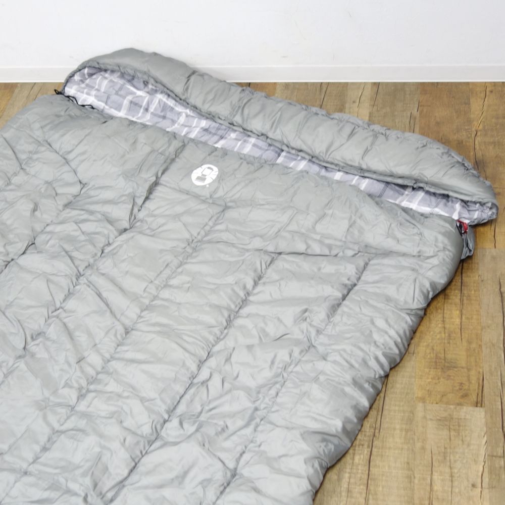 コールマン Coleman ハドソンダブル グレー 2人用 寝袋 スリーピング