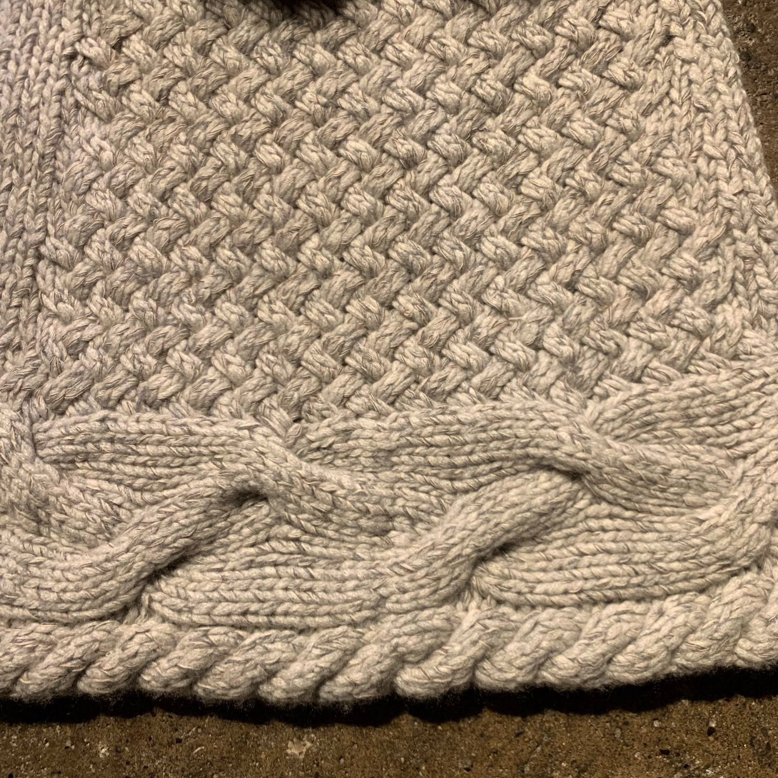 BRUNELLO CUCINELLI カシミヤ ポンチョ ケープ フォックスファー ファー脱着可 ケーブル編み ブルネロ クチネリ WWW_USTAUSTRALIA_COM_AU