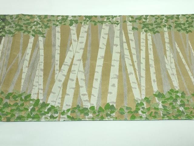 平和屋本店□極上 皇室・伊勢神宮御用 御御帯 山口美術織物 山口弘躬  