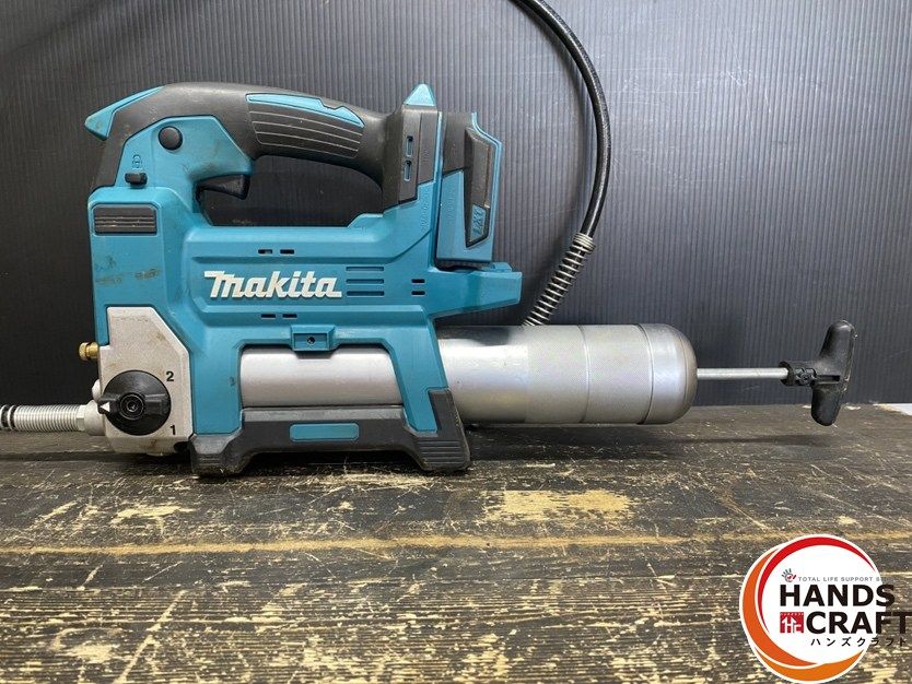 ● 品 makita マキタ GP180DZ 充電式グリスガン 18V用 バレル内径 61mm 最大69MPa 本体のみ