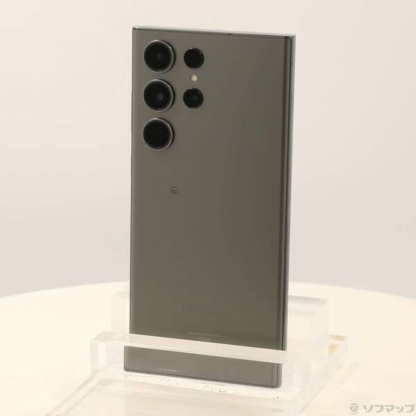 中古品〕 Galaxy S23 Ultra 256GB グリーン SCG20 au SIMフリー【269