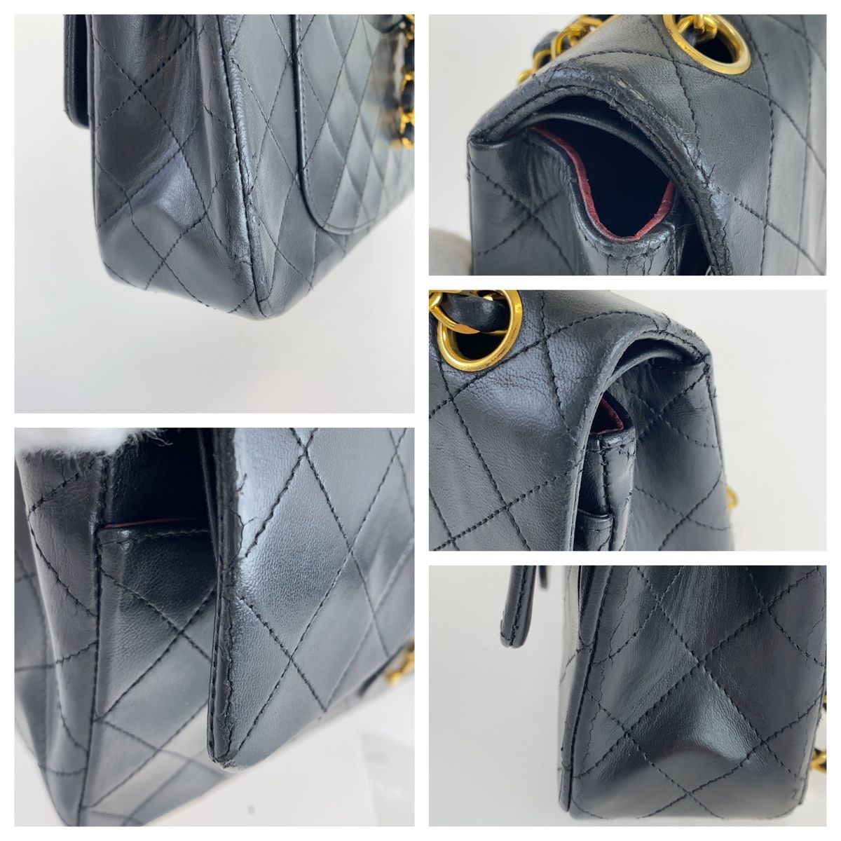 CHANEL シャネル ヴィンテージ マトラッセ23 ダブルフラップ